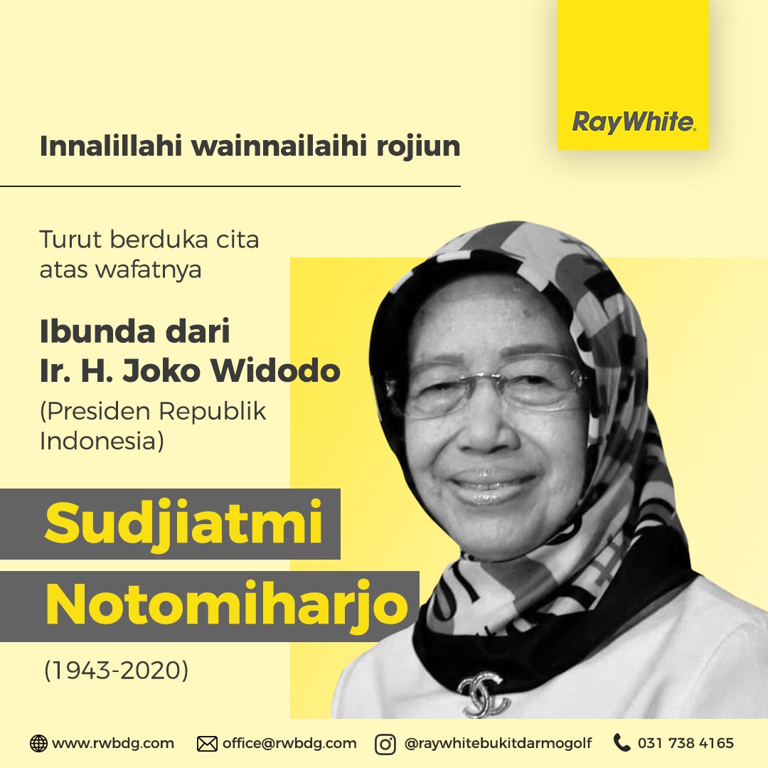 Ibunda Presiden RI Bapak Joko Widodo Meninggal Dunia