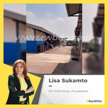 Factory for Sale Ready to Use in Purwakarta, Strategic location, attractive prices