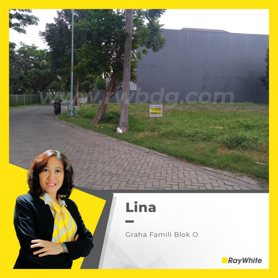 Land for sale in the elite area of ​​Graha Famili Blok O