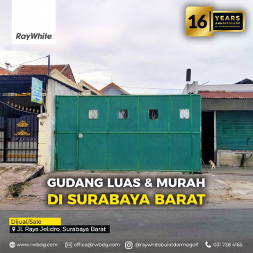 Gudang Murah hitung tanah di Jl. Raya Jelidro, Sambikerep